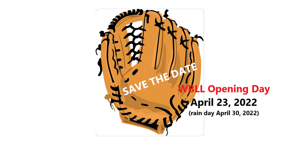 Save the Date - Opening Day